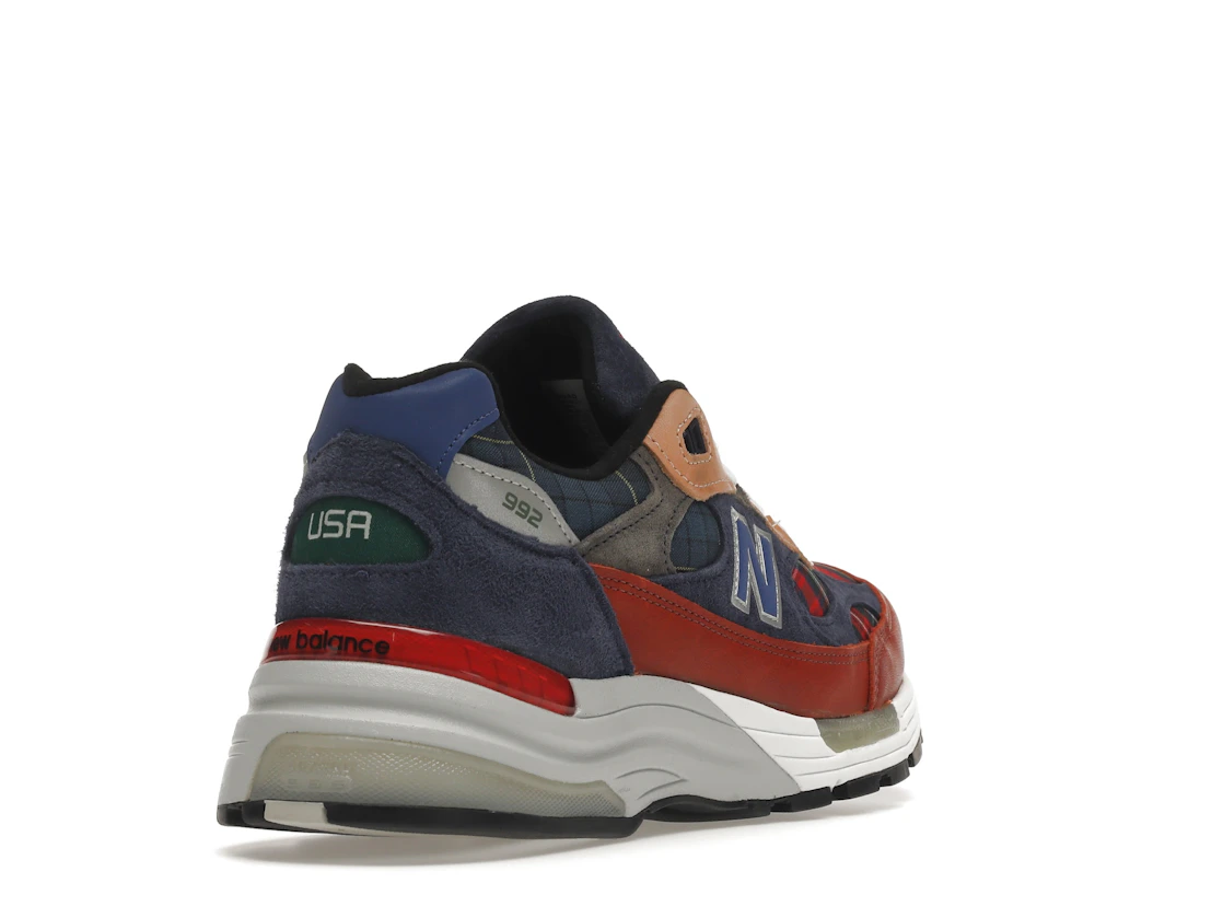 New Balance 992 Plaid Patchwork