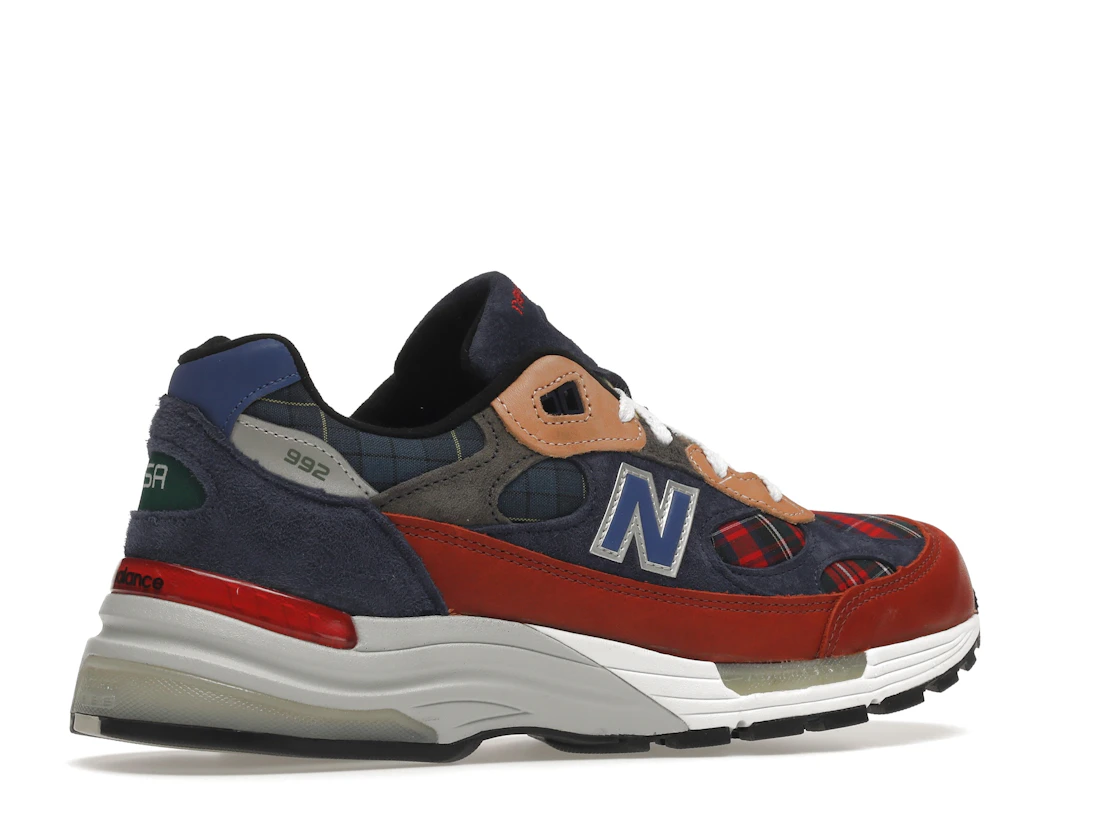 New Balance 992 Plaid Patchwork