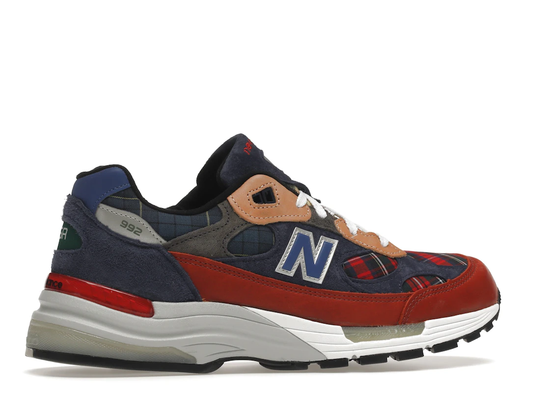 New Balance 992 Plaid Patchwork