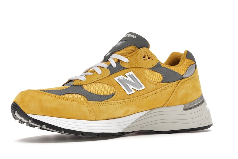 New balance 992 yellow grey Clearance