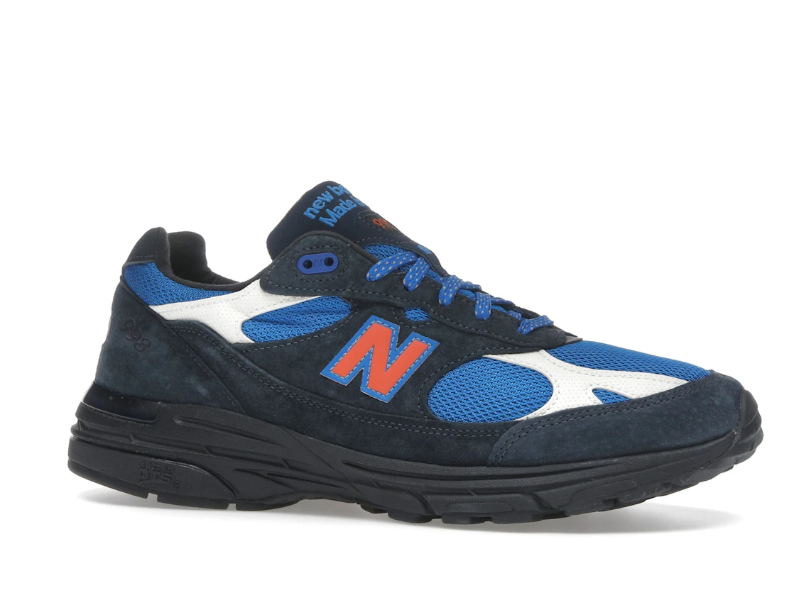 New Balance 993 MiUSA Kith Madison Square Garden Navy