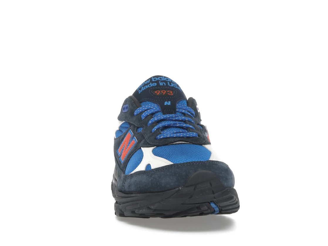 New Balance 993 MiUSA Kith Madison Square Garden Navy