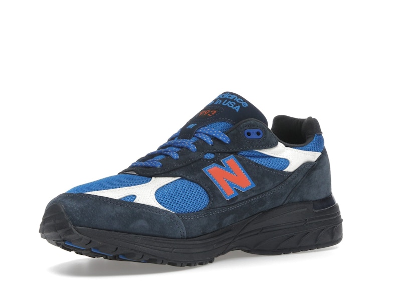 New Balance 993 MiUSA Kith Madison Square Garden Navy