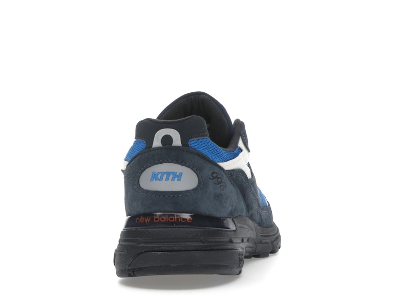 New Balance 993 MiUSA Kith Madison Square Garden Navy