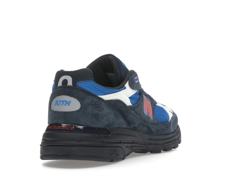New Balance 993 MiUSA Kith Madison Square Garden Navy