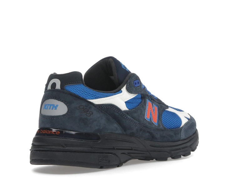 New Balance 993 MiUSA Kith Madison Square Garden Navy