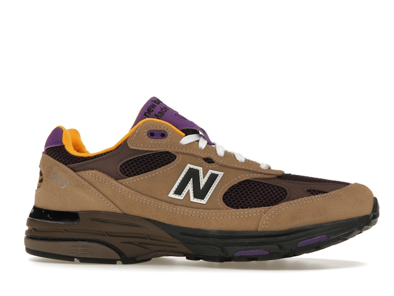 New Balance 993 MiUSA Mushroom Midnight Violet