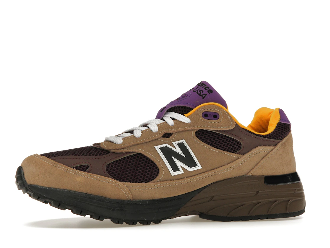 New Balance 993 MiUSA Mushroom Midnight Violet