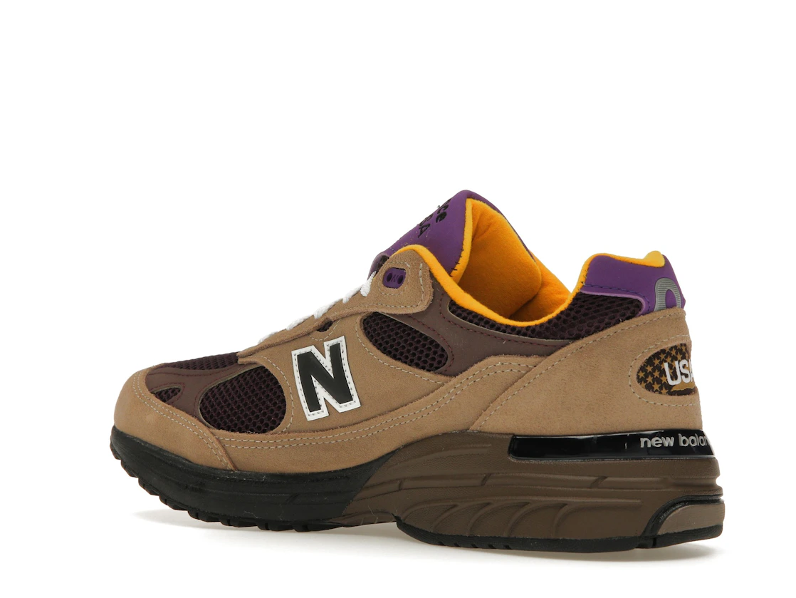 New Balance 993 MiUSA Mushroom Midnight Violet