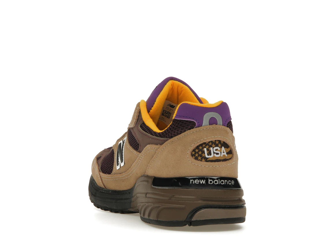 New Balance 993 MiUSA Mushroom Midnight Violet