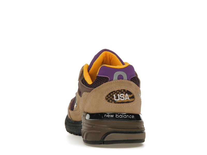 New Balance 993 MiUSA Mushroom Midnight Violet