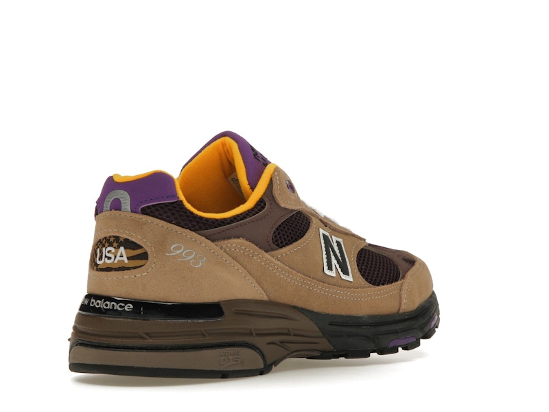 New Balance 993 MiUSA Mushroom Midnight Violet