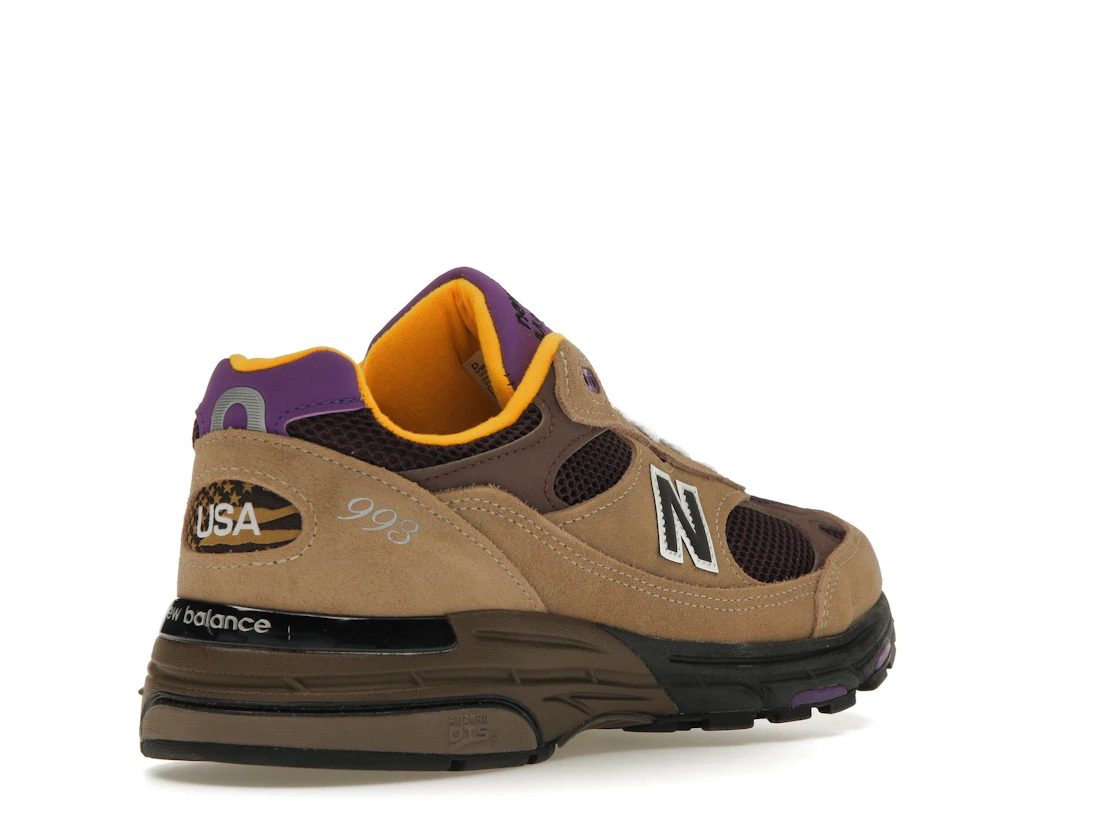New Balance 993 MiUSA Mushroom Midnight Violet