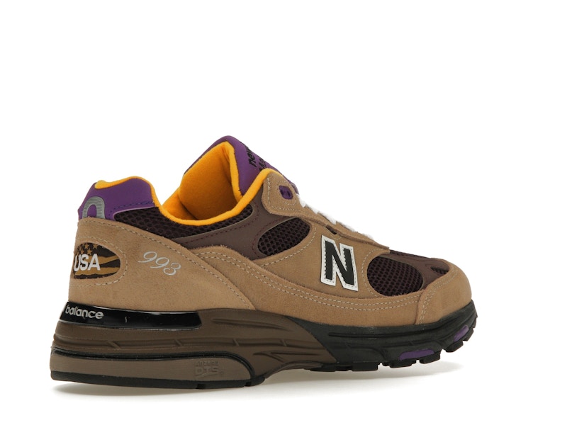 New Balance 993 MiUSA Mushroom Midnight Violet