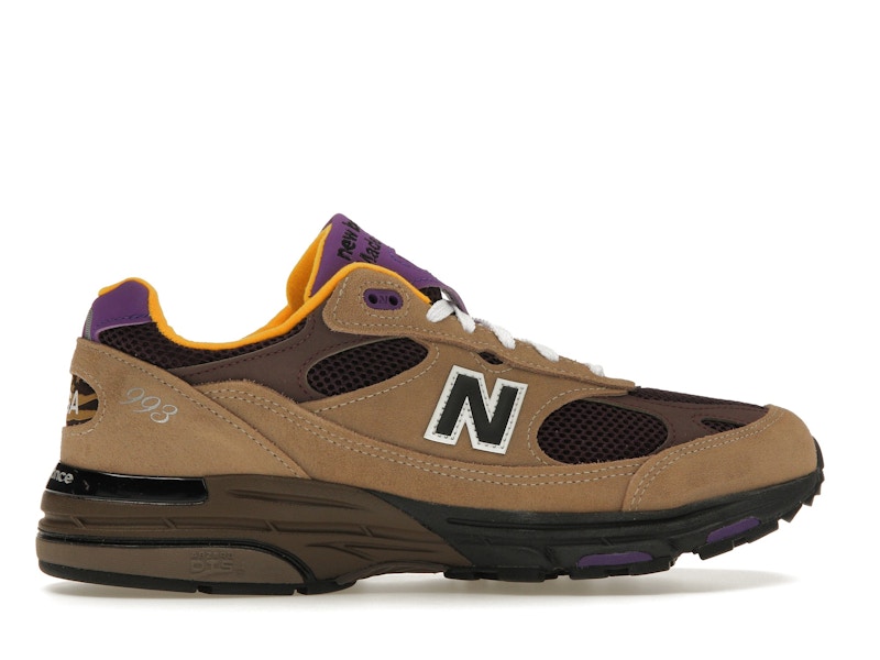 New Balance 993 MiUSA Mushroom Midnight Violet