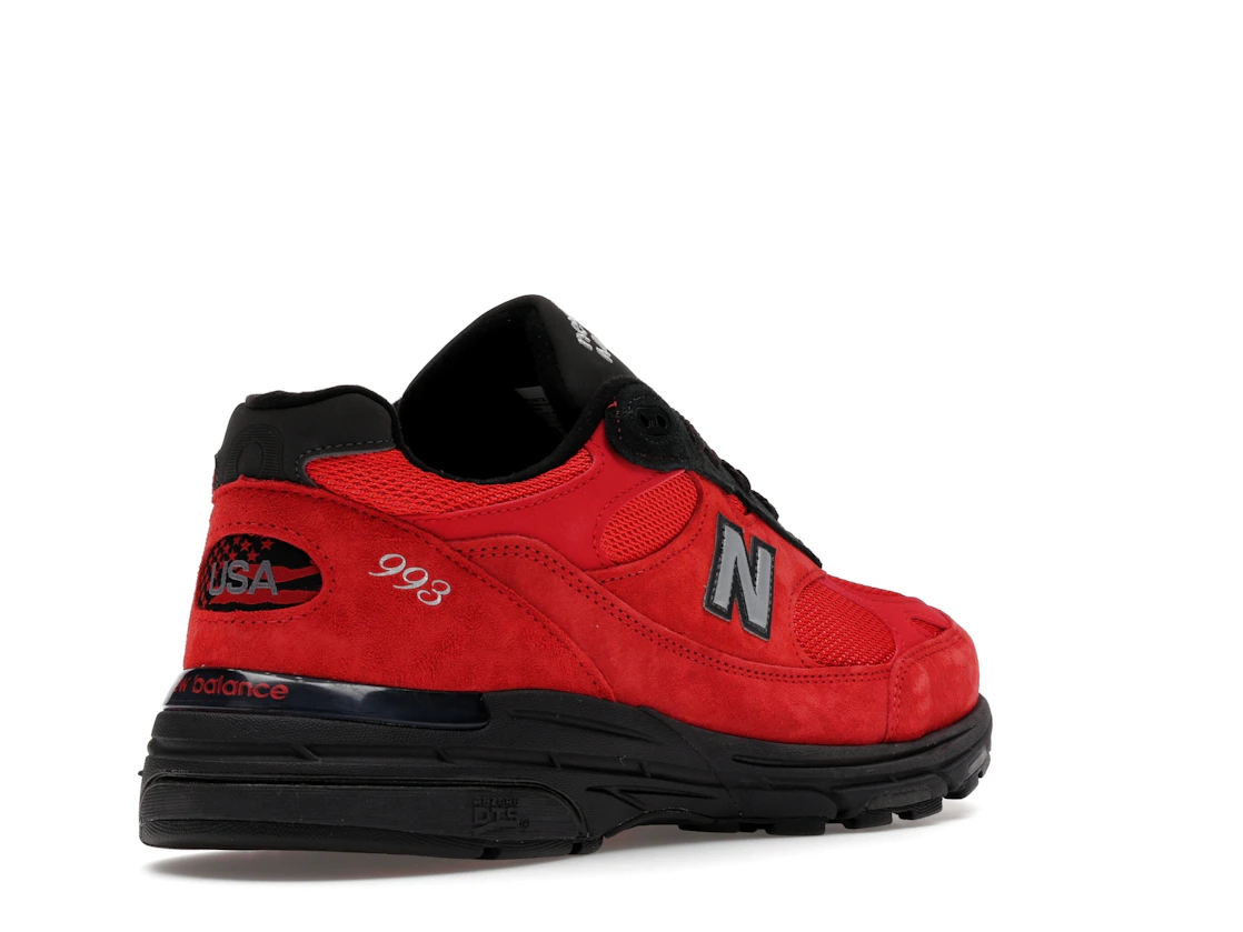 New Balance 993 MiUSA Red Black
