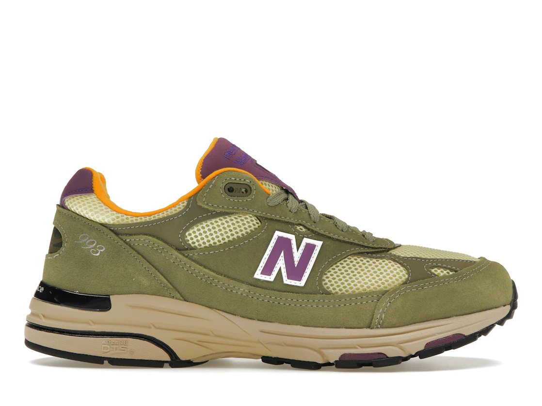 New Balance 993 MiUSA Teddy Santis Olive Leaf Maize