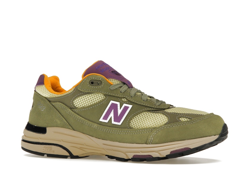 New Balance 993 MiUSA Teddy Santis Olive Leaf Maize