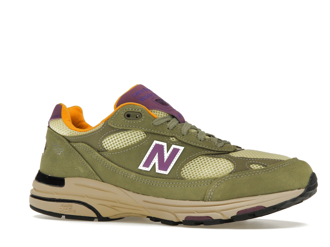 New Balance 993 MiUSA Teddy Santis Olive Leaf Maize