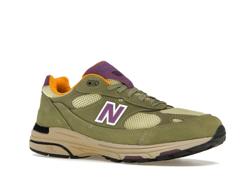 New Balance 993 MiUSA Teddy Santis Olive Leaf Maize