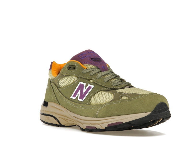 New Balance 993 MiUSA Teddy Santis Olive Leaf Maize