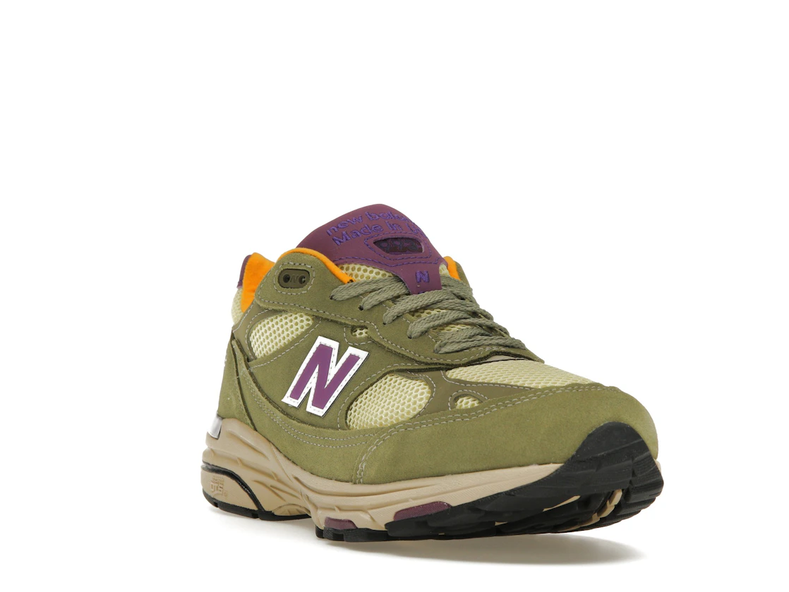 New Balance 993 MiUSA Teddy Santis Olive Leaf Maize