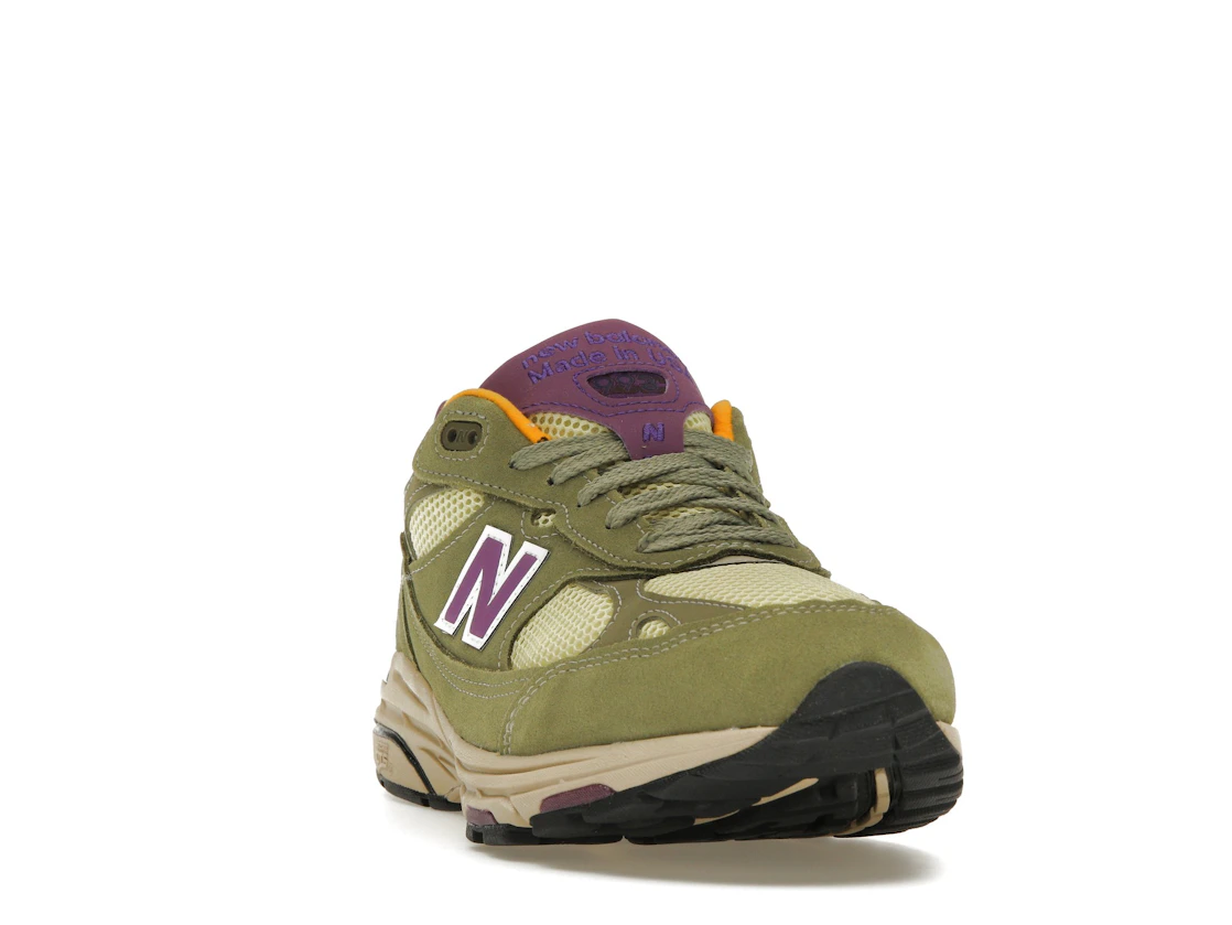 New Balance 993 MiUSA Teddy Santis Olive Leaf Maize