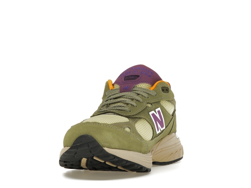 New Balance 993 MiUSA Teddy Santis Olive Leaf Maize