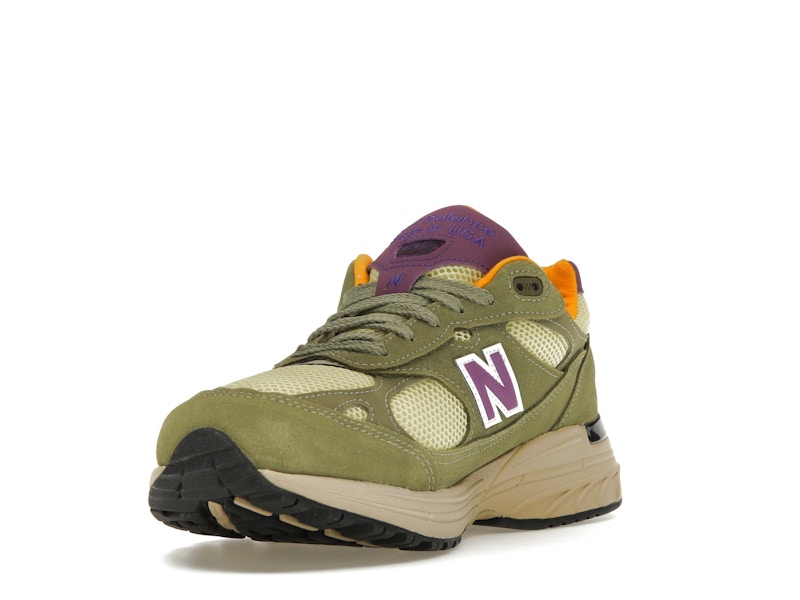 New Balance 993 MiUSA Teddy Santis Olive Leaf Maize