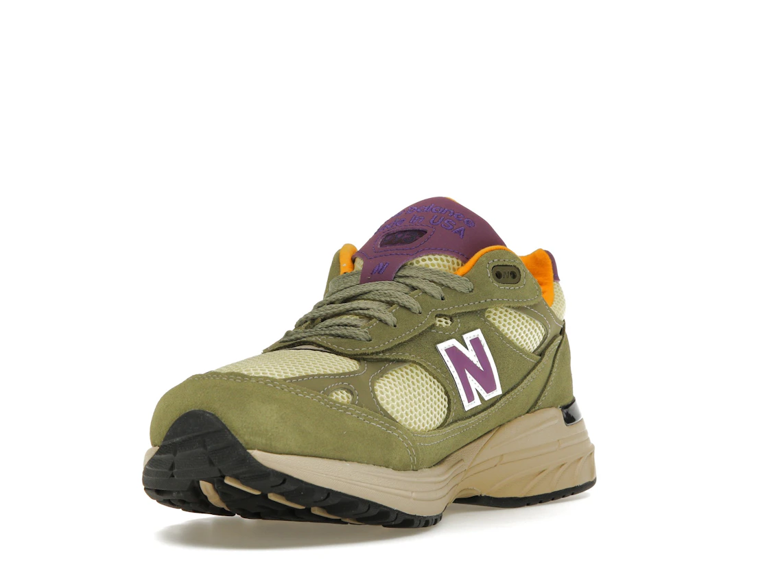 New Balance 993 MiUSA Teddy Santis Olive Leaf Maize
