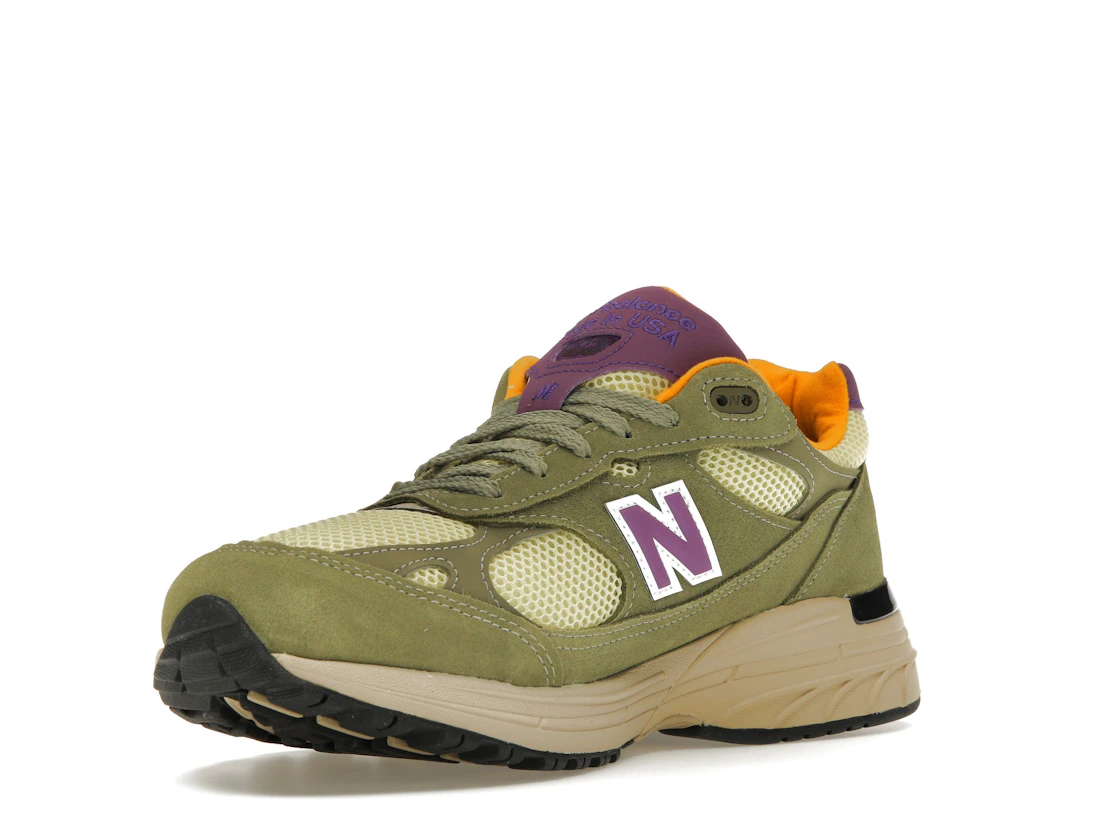 New Balance 993 MiUSA Teddy Santis Olive Leaf Maize