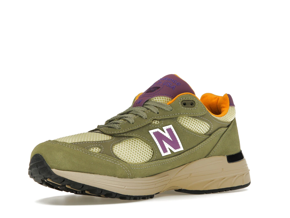 New Balance 993 MiUSA Teddy Santis Olive Leaf Maize
