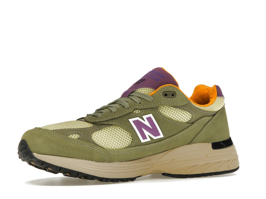 New Balance 993 MiUSA Teddy Santis Olive Leaf Maize