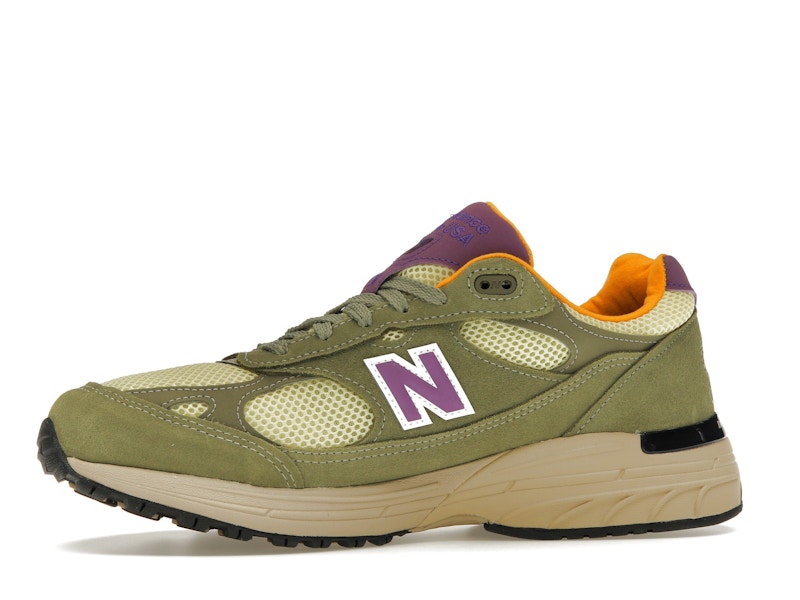 New Balance 993 MiUSA Teddy Santis Olive Leaf Maize