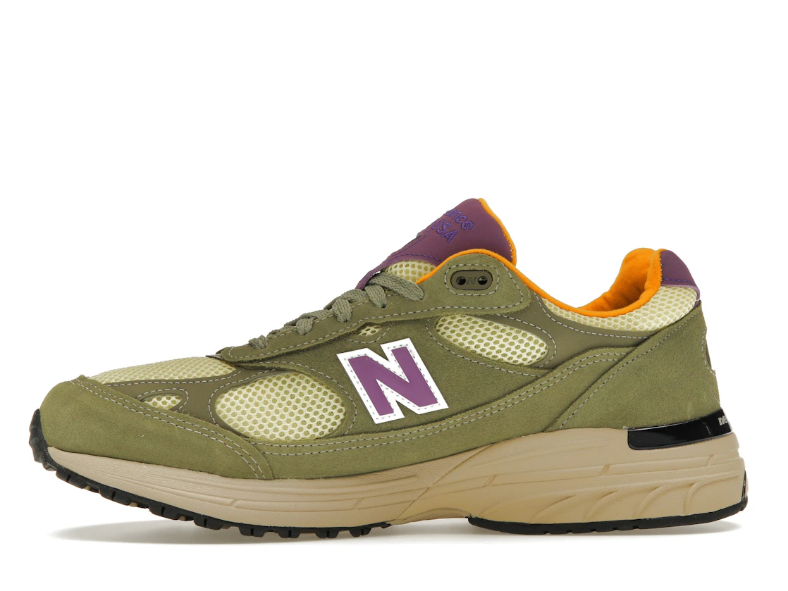 New Balance 993 MiUSA Teddy Santis Olive Leaf Maize