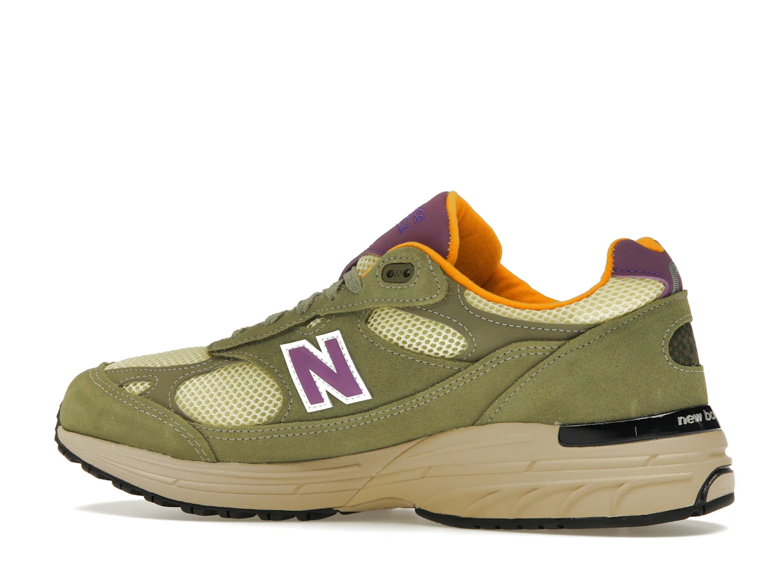 New Balance 993 MiUSA Teddy Santis Olive Leaf Maize