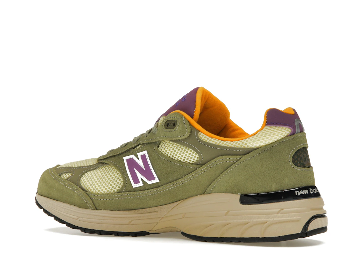 New Balance 993 MiUSA Teddy Santis Olive Leaf Maize