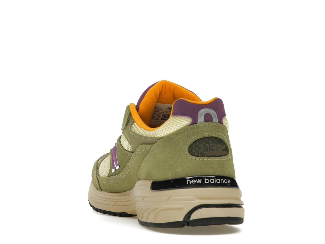 New Balance 993 MiUSA Teddy Santis Olive Leaf Maize