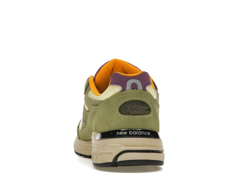 New Balance 993 MiUSA Teddy Santis Olive Leaf Maize