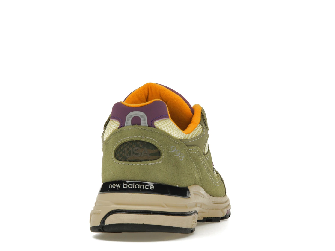 New Balance 993 MiUSA Teddy Santis Olive Leaf Maize