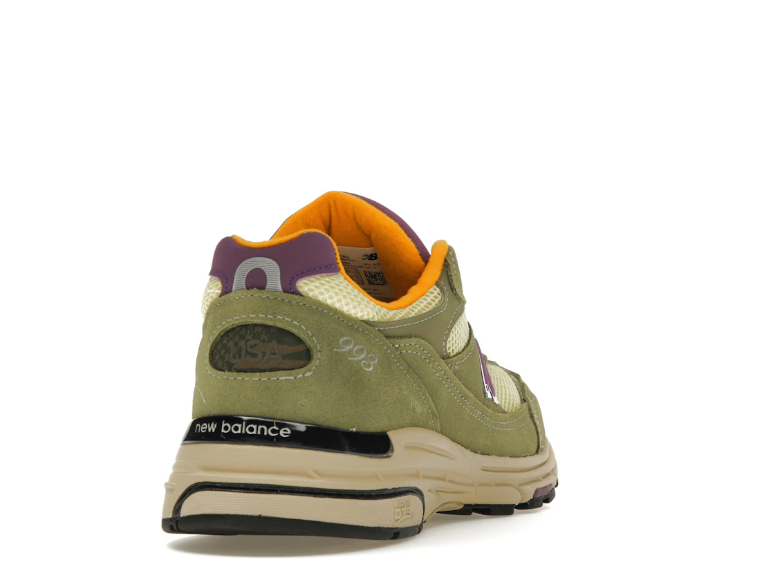 New Balance 993 MiUSA Teddy Santis Olive Leaf Maize