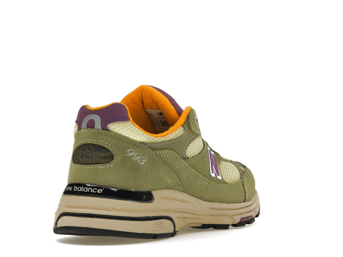 New Balance 993 MiUSA Teddy Santis Olive Leaf Maize