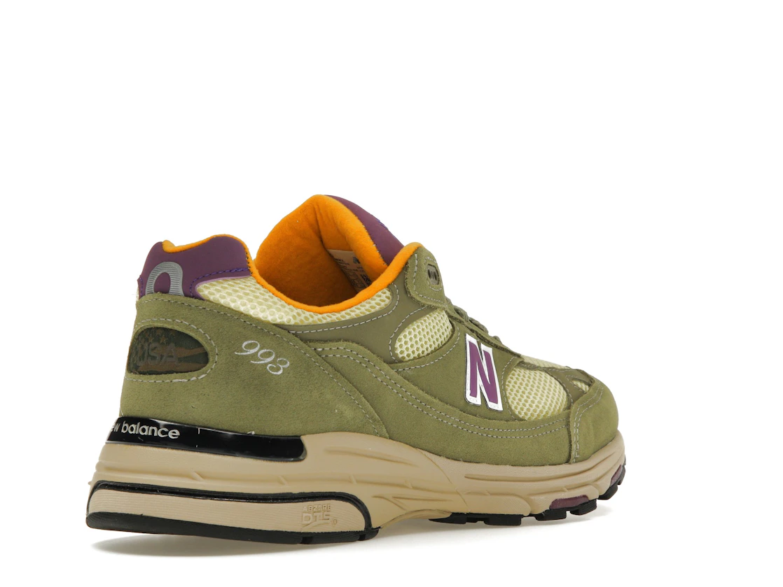 New Balance 993 MiUSA Teddy Santis Olive Leaf Maize