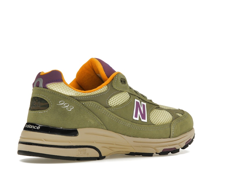 New Balance 993 MiUSA Teddy Santis Olive Leaf Maize