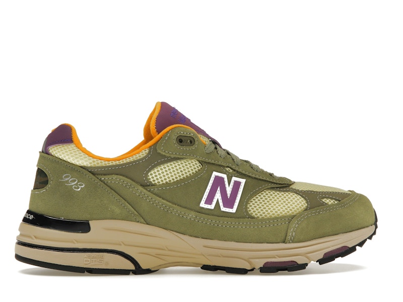 New Balance 993 MiUSA Teddy Santis Olive Leaf Maize