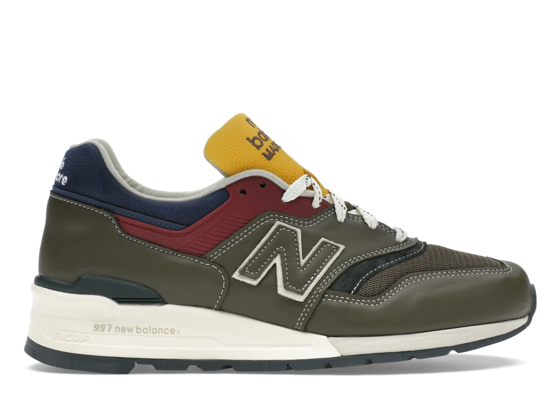 New Balance 997 MiUSA Aimé Leon Dore Dark Moss Angora