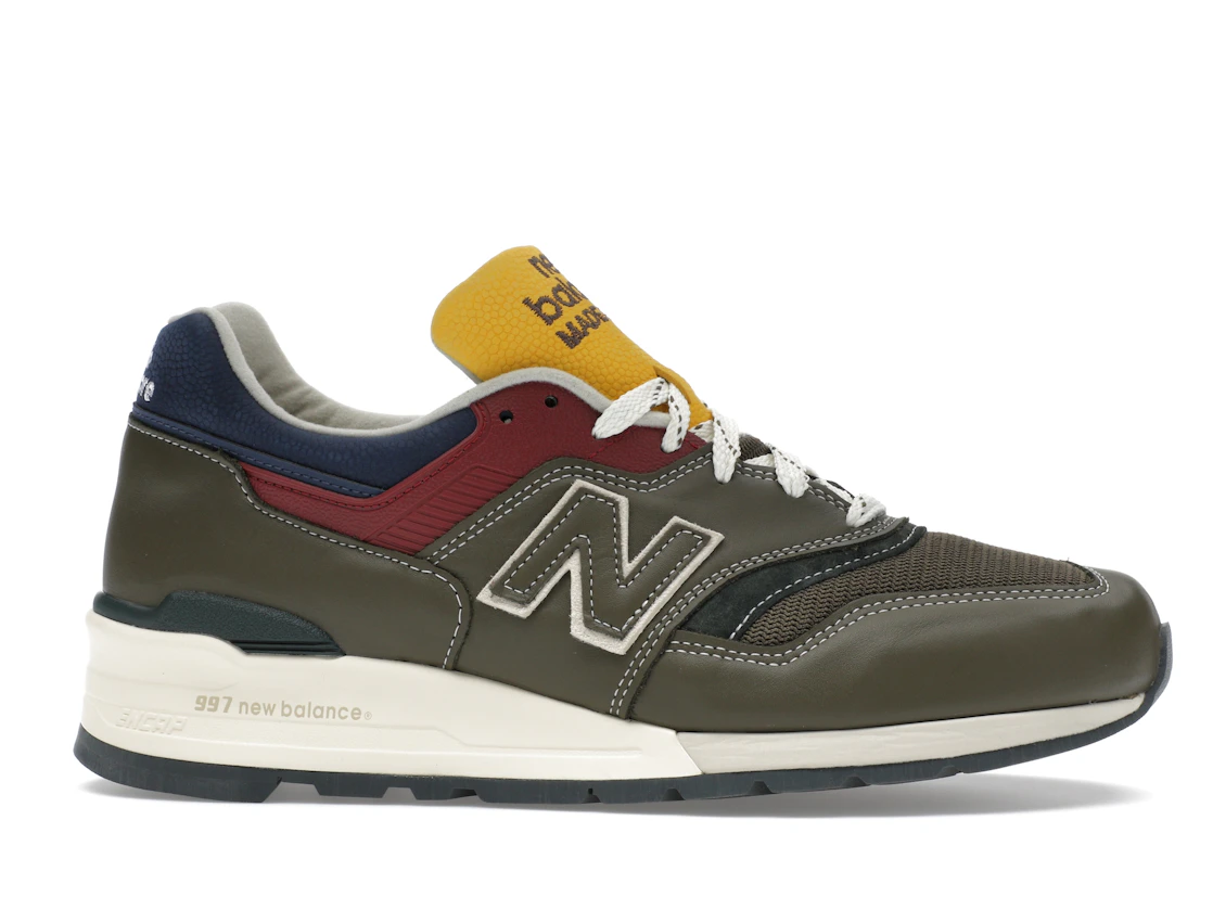 New Balance 997 MiUSA Aimé Leon Dore Dark Moss Angora