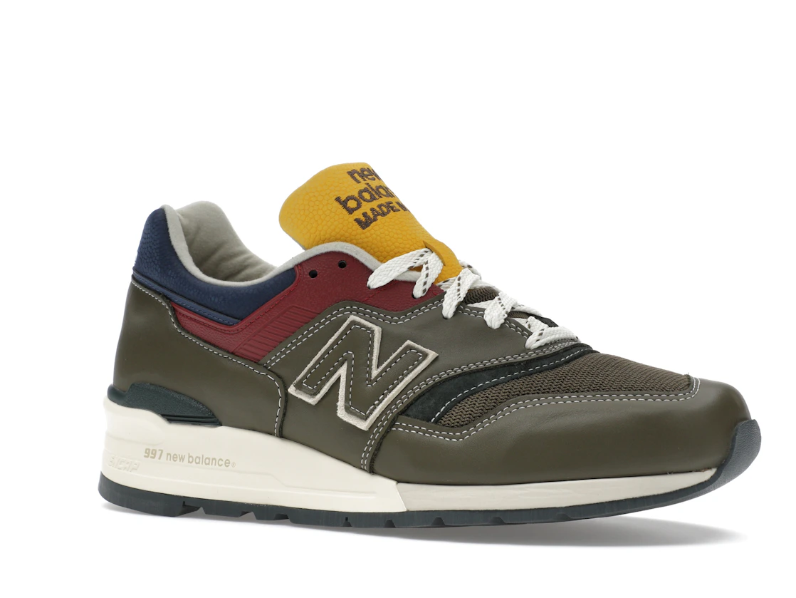 New Balance 997 MiUSA Aimé Leon Dore Dark Moss Angora