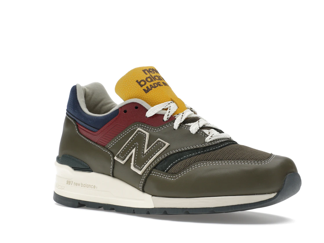 New Balance 997 MiUSA Aimé Leon Dore Dark Moss Angora