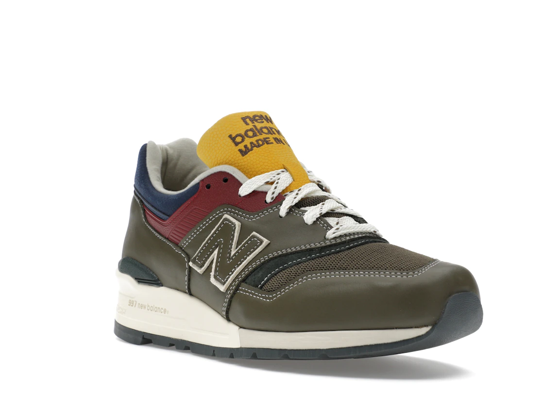 New Balance 997 MiUSA Aimé Leon Dore Dark Moss Angora